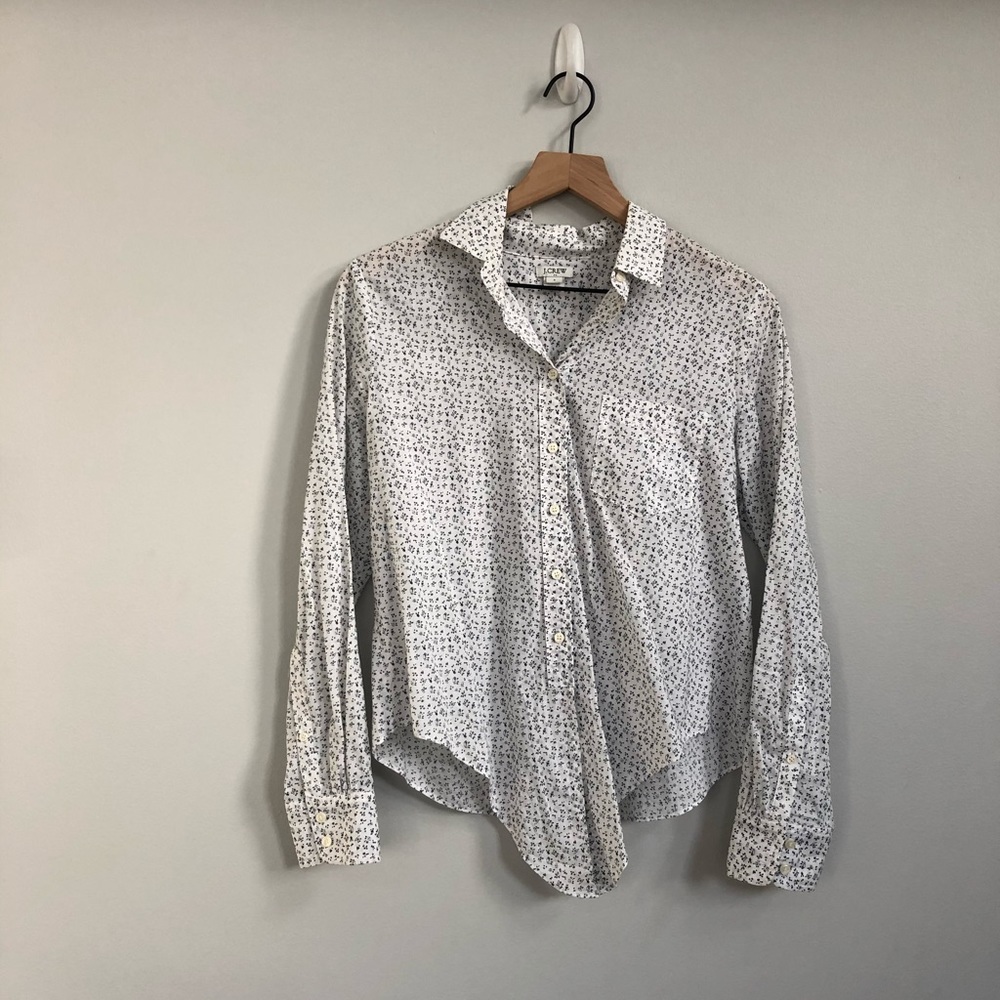 J.Crew Factory Tie-Front Shirt